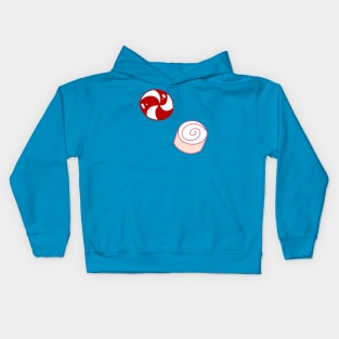 Peppermint Candy Pieces Kids Hoodie